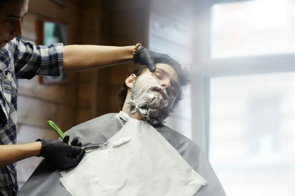 Client of barber